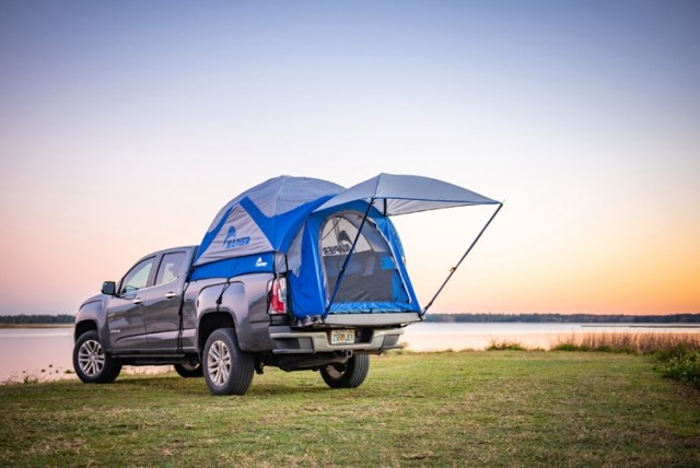 Dette teltet passer til biler med med plan med lengde (266 cm til 273 cm)